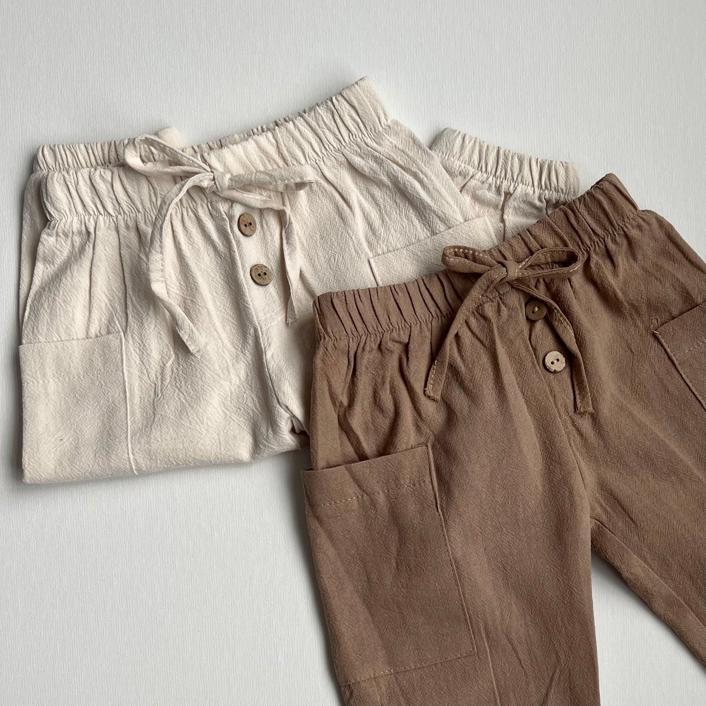 Linen Cargo Trouser