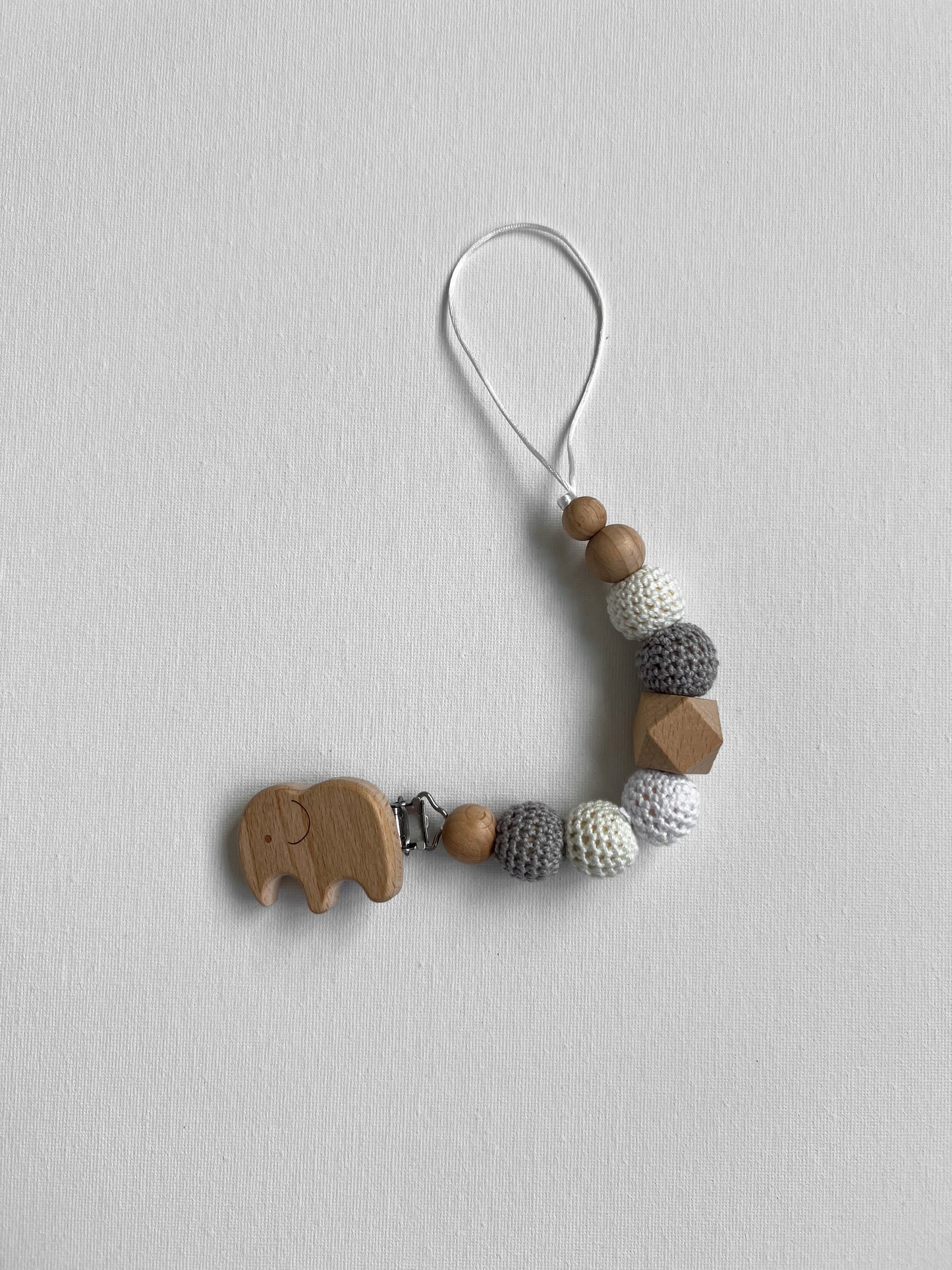 Animal Knitted Dummy Clip