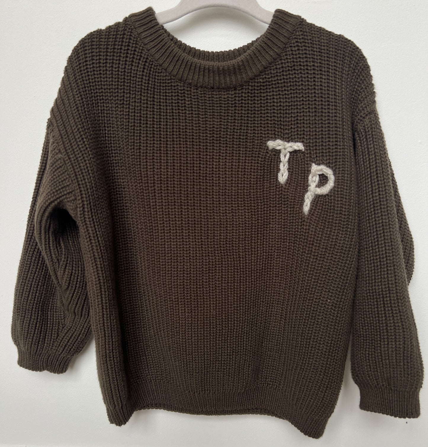 Knitted Crew Neck Jumper