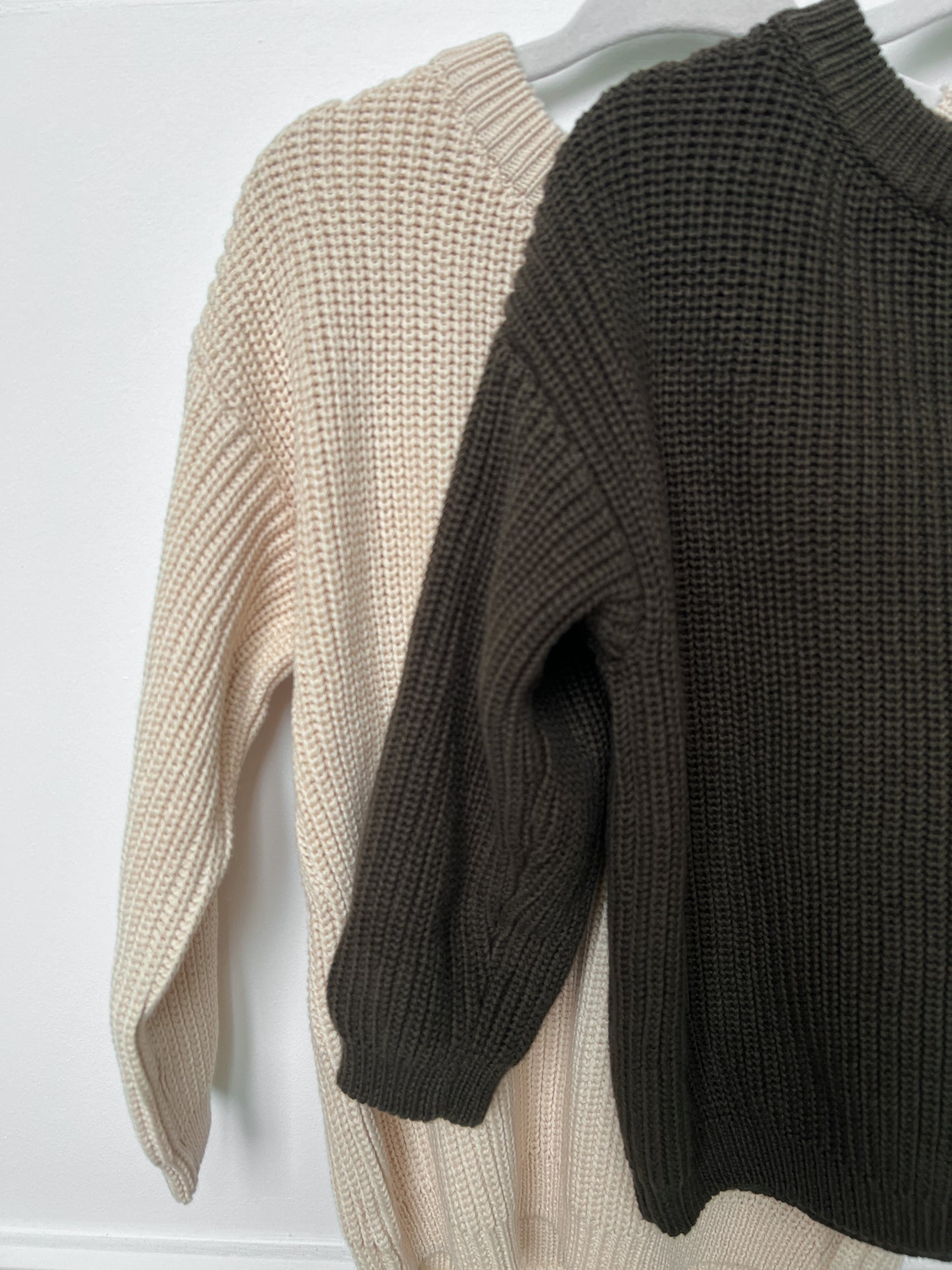 Knitted Crew Neck Jumper