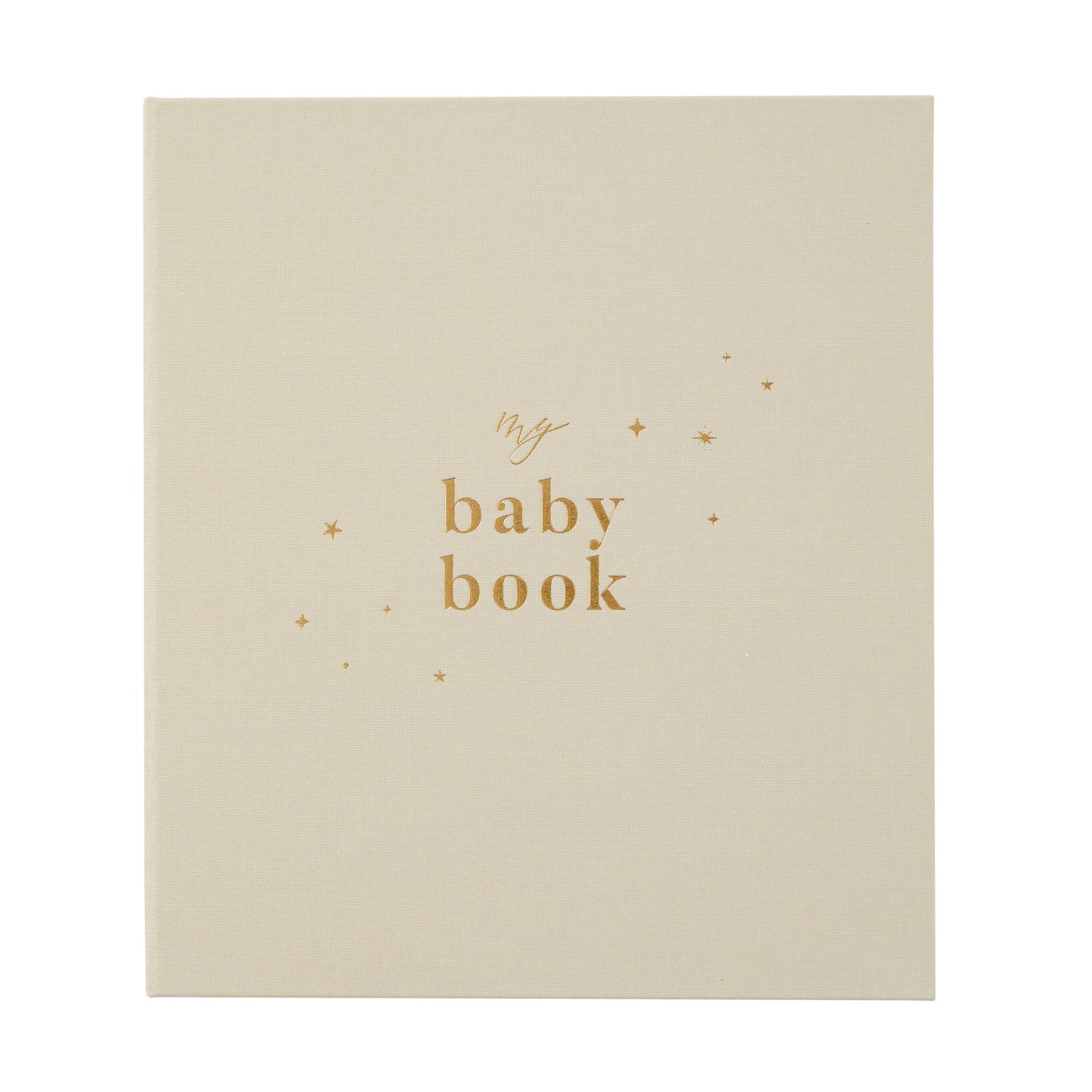 Blush and Gold Baby Book