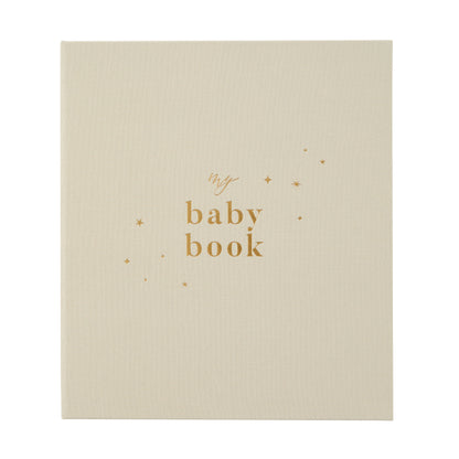 Blush and Gold Baby Book